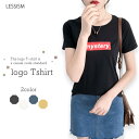 タイムセール SALE 在庫処分セール Tシャツ レディース シンプルロゴTシャツ シャツ ロング 半袖 カットソー かわいい コーデ 人気 ブランド おしゃれ...