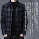 【\クーポン利用で20%OFF!/】 ステンカラーコート メンズ チェック柄ライトジャケット トレンチコート 50代 ロングコート 厚手 スタンドカラーコート 冬 ショート丈 ブランド ビジネス ミドル セール 秋 ロング 40代 春 チェスターコート 丈 ウール ファスナー