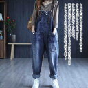 【\クーポン利用で20%OFF!/】 サロペット レディース ルーズデニムオーバーオール 人気 デニム 春 パンツ オーバーオール ファッション 冬 シャツ 40代 コーデュロイ ロング 秋 おしゃれ 夏 オールインワン 50代 ワンピース ゆったり 服 マタニティ ニット