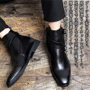 【\クーポン利用で20%OFF!/】 ブーツ メンズ ハイカットブーツ 暖かい ワーク セット ルーム 革 防水 黒 ジッパー 夏 モード 洗える 幅広 ファスナー 完全 冬 防寒 あったか 軽い ブーツ秋 スエード 春 滑らない レザー フロント シューズ 靴