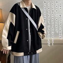 【\クーポン利用で20%OFF!/】 ステンカラーコート メンズ オーバーサイズバイカラージャケット 50代 チェスターコート ビジネス おすすめ コート 秋 アウター ウール ピーコート 40代 丈 春 スタンドカラーコート セール ロングコート 冬 ロング ショート丈 ブランド