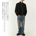 【\クーポン利用で20%OFF!/】 ブルゾン メンズ カーブジップジャケット かっこいい ゴルフ きれいめ ブランド パーカー マウンテン キルティング ジャンパー 冬 おすすめ 防寒 秋 コーデ 春 コーデュロイ ウェア 40代 ジャケット 中綿 大きいサイズ 作業着