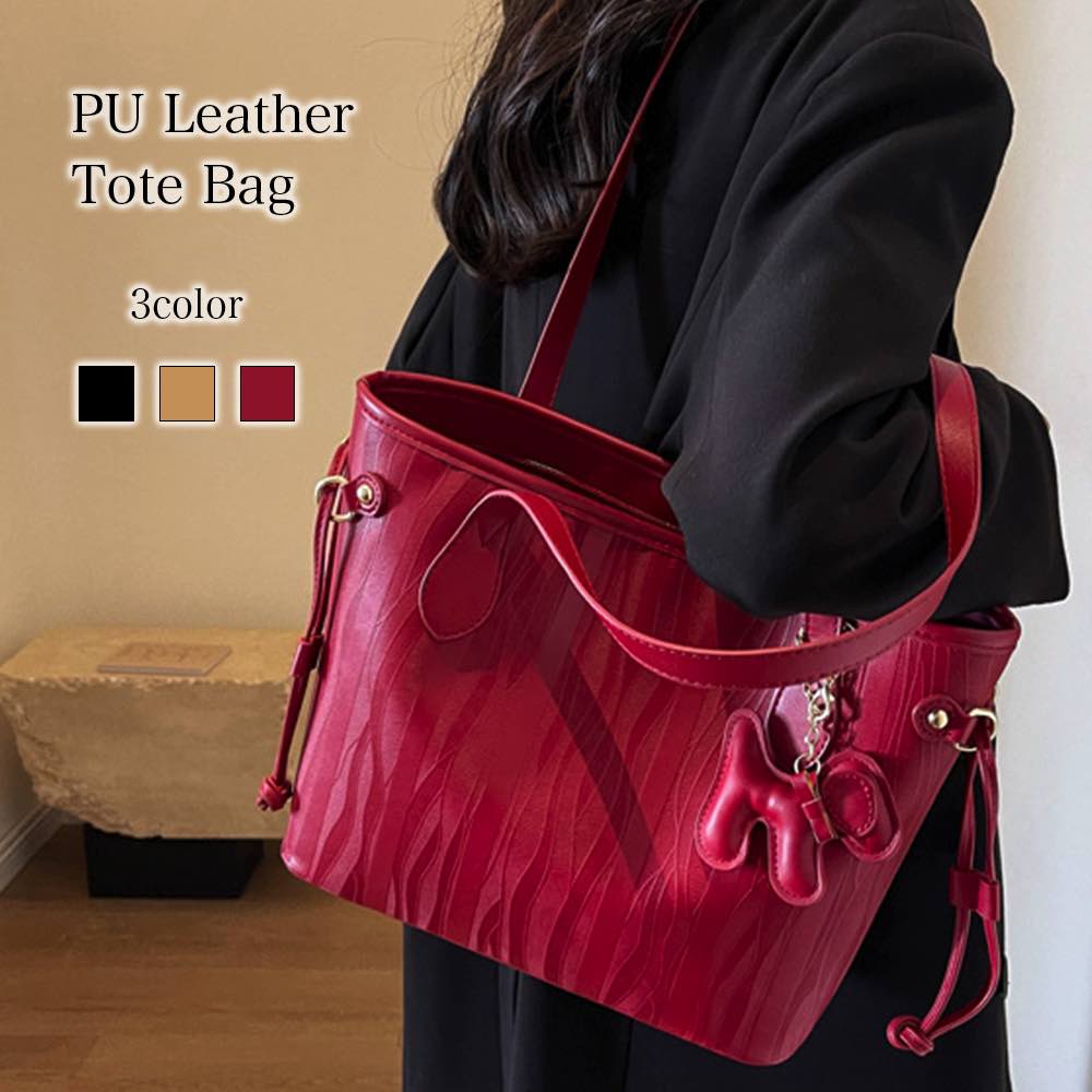 トートバッグ レディース PUレザートートバッグ 布 ファスナー バッグ 革 ショルダーバッグ 縦型 小さめ レザー 秋 肩掛け 通勤 大きめ ファスナー付き 黒 かばん 春 軽量 レザー 人気 冬 A4 ブランド 夏 ミニトート ナイロン 2WAY ビジネス おしゃれ キャン