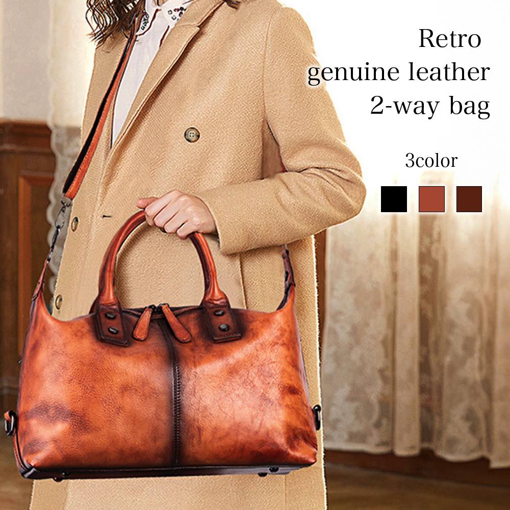 ハンドバッグ レディース レトロ本革2WAYバッグ 夏 黒 斜めがけ 秋 ミニバッグ カジュアル 小さめ トートバッグ 財布 レザー革 トート ミニ ミニトートバッグ 本革 ブランド 軽い ショルダーバッグ おしゃれ 冬 人気 ワンマイルバッグ 春 ミニショルダーバッグ