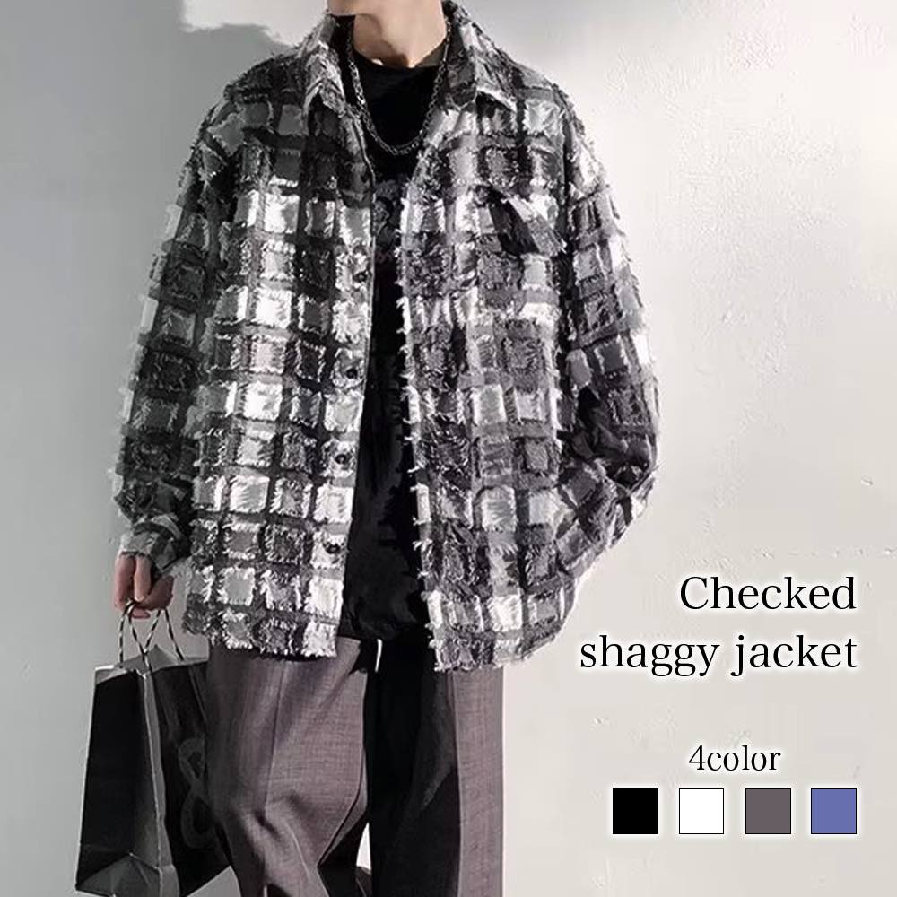 ステンカラーコートメンズチェック柄...