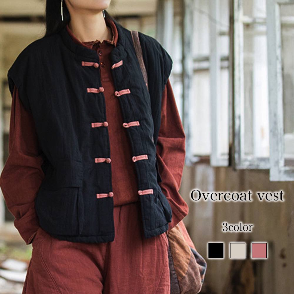 【＼クーポン利用で20%OFF!／】 ベスト レディース オーバー綿ベスト ロング ブランド 可愛い 襟なし 人気 フリース キルト お年寄り シニア 厚手 冬 ウール アウター 中綿 スポーツ ダウン キルティング 前開き 羽毛 スーツ 秋 おしゃれ 部屋着 あったか 黒