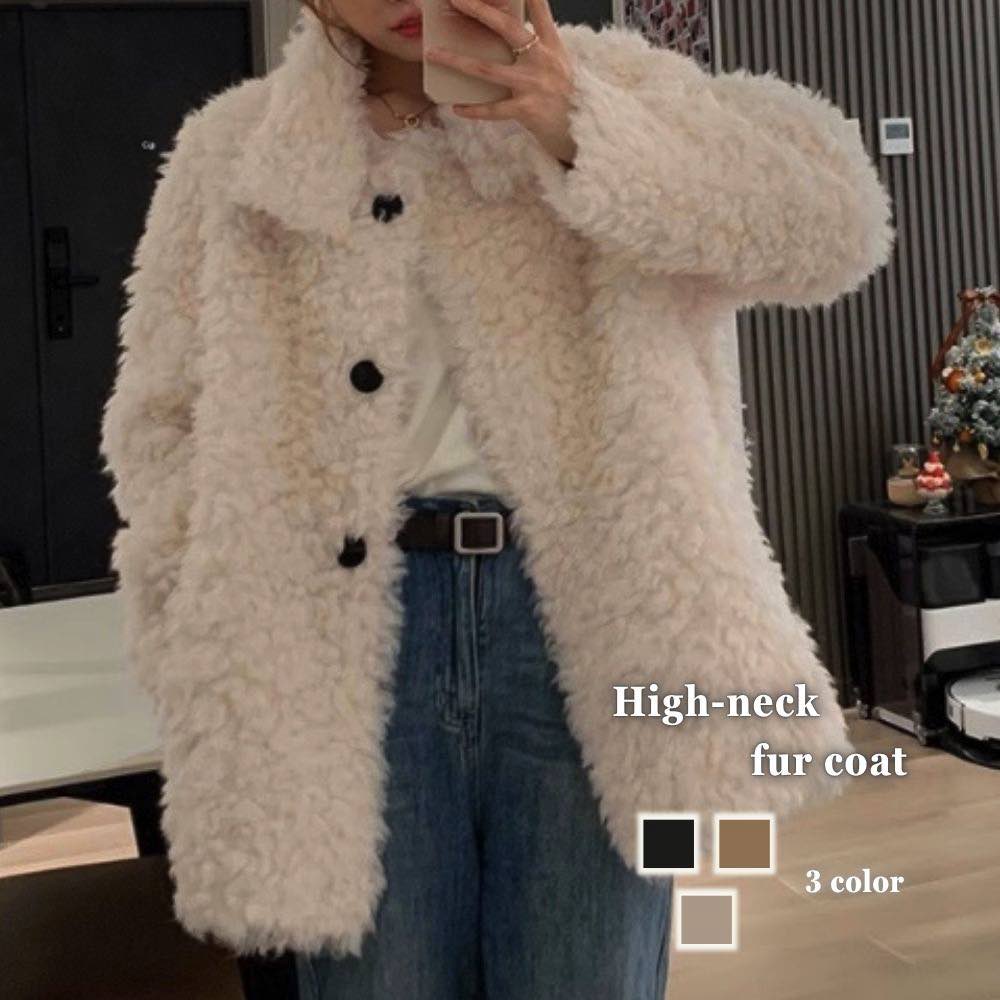 ブルゾン レディース ハイネックファーコート ロング ミリタリージャケット 大きいサイズ ジャンパー アウター ジャケット 冬 人気 春 ..