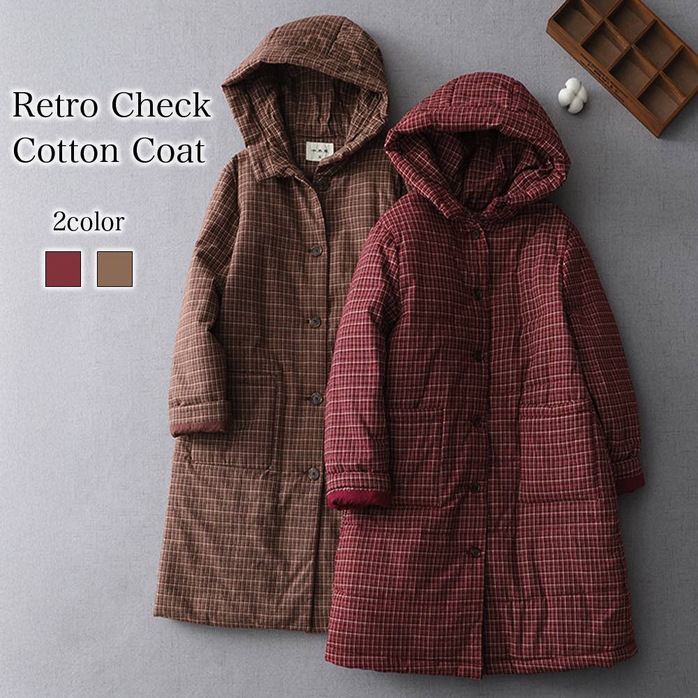 ダウンジャケット レディース レトロチェックコットンコート 丈 白 赤 防風 おしゃれ 冬 20代 ブランド 軽量 大きいサイズ ロング ダウン ジャンパー スリム ダウンコート 40代 きれいめ フード ショート 高級 軽い ショートコート 暖かい ハーフ 春 コート 黒 秋 人気