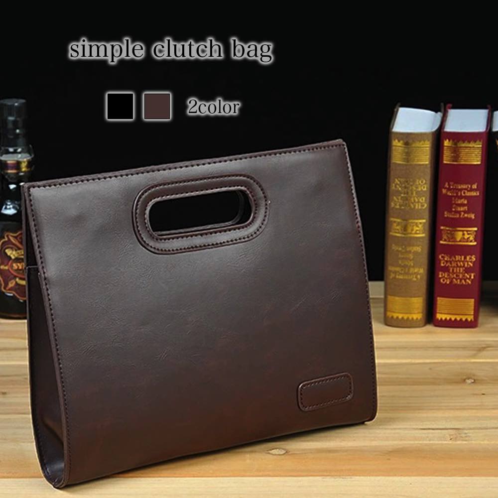 【＼クーポン利用で20%OFF!／】 ビジネスバッグ メンズ シンプルクラッチバッグ 15インチ 革 パソコン 大容量 バッグ トートバッグ 春 ブランド ビジネス 秋 おしゃれ 小さい 30代 通学 50代 ノートPC 40代 A4 男子 冬 ハイ 3WAY 革 トート