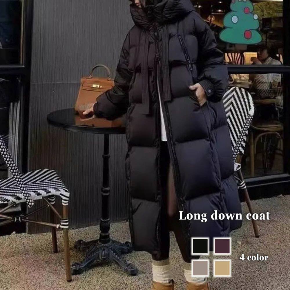 樂天商城 - 【＼クーポン利用で20%OFF!／】 ダウンジャケット レディース ロング丈ダウンコート フード 40代 白 ショートコート ダウン 春 コート 大きいサイズ 冬 ブランド ジャンパー おしゃれ 軽い 高級 ハーフ きれいめ 秋 ロング ショート スリム 人気 防風 黒 赤