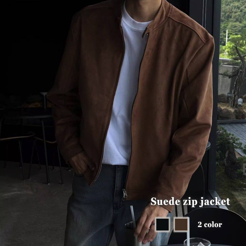 【商品名】スエードジップジャケット【カラー】ブラック ブラウン【サイズ】M L XL【サイズ表記】・Mサイズ:着丈70 身幅119 肩幅44 袖丈60・Lサイズ:着丈71.5 身幅124 肩幅45.5 袖丈64.5・XLサイズ:着丈73 身幅129 肩幅47 袖丈69【素材】コットンブレンド【季節】春 秋 冬【スタッフコメント】しなやかなスエード調の素材で、こなれた印象を演出するジャケット。男っぽさもしっかり出しながら、上品で高級感のある仕上がりに！もちろん古着ミックススタイルにも相性抜群です！ ショップのご紹介 当店はファッションブランド通販ストアですお客様第一のお気持ちで商品サービスを提供しております当店では沢山のメンズファッションアイテム取扱しておりますこちらの洋服と関連する洋服では ブルゾン ジャンパー ミリタリージャケット コート フライトジャケット シャツジャケット モッズコート レインジャケット レインコート レインスーツ スタンドカラージャケット も取扱しております是非ご確認くださいませ どんな洋服を扱ってるの？当店ではシンプルやワンポイント違う他と被らない洋服を多数取扱しております個性的で相性抜群な おしゃれ オシャレ お洒落 きれいめ 大人 かっこいい 大人かっこいい クール 男性 男の子 定番 珍しい 上品 上質 人気 おすすめ トレンド 新商品 新作 2023 2024 な 服 服装 男性服 を 豊富 バリエーション で お手頃 プチプラ SNS 海外 モデル 俳優 インスタグラム インスタ インスタ映え ファッション 冬服 30代 オフィス 20代 秋服 春服 などをお取り扱いしております是非バリエーションからお選びをお楽しみくださいませ どんな体型に向いてるの？当店ではさまざまな体型に向けてサイズや号数展開をしております身長では 150 155 160 165 170 175 180 185 190 195 200 cm 低身長 高身長 に対応しており XS SS S M L LL 3L 4L 5L 6L 7L 8L 9L10L フリー XL 2XL 3XL 4XL 5XL 2L XXL XXXL XXXXL 3号 5号 7号 9号 11号 13号 15号 17号 19号 21号 23号 といろいろな方々に着用いただけますよう多数お取り扱いしておりお客様のお悩みを解決させていただきます どんな年代が着れるの？当店では幅広い世代に向けて洋服を展開しております老若男女問わず 10代 40代 50代 60代 70代 対応 学生 高校生 大学生 お兄さん セクシー ガイ クールガイ シニア世代 ミレニアル世代 Z世代 と幅広い年代に向けてアイテムを展開中でございます どんなシーズンで着れるの？当店ではオールシーズンに着れる洋服を展開しております季節では 春 夏 秋 冬 オールシーズン 春夏 夏秋 秋冬 冬春 夏服 春物 夏物 秋物 冬物 年中 季節 春用 夏用 秋用 冬用 と年中着れるような洋服を展開中でございます どんなシーンで着ていけるの？当店ではいろいろなシーンで着て行ける洋服を用意しております使えるシーンでは 父の日 クリスマス 誕生日 ギフト プレゼント 結婚式 飲み会 入学式 卒業式 同窓会 記念日 デート 旅行 通勤 通学 フォーマル スポーツ 職場 会社 普段使い 普段着 防寒 お出かけ キャンパス スクール 学校 テーマパーク トレーニング サマー デイリー 仕事 プライベート カジュアル キャンプ コーデ コーディネート コストパフォーマンス コスパ ストレッチ スマート 韓国 韓国ファッション 韓国風 男子 と大切な場面で着用でき 肌に優しい 高級 高級感 男子力 特徴 美脚 裏地 綺麗 綺麗め 男らしい 綺麗系 清潔感 清潔 清楚 清楚感 印象 好感度 UP カッコイイ 涼しい 暖かい 北海道 といった印象を与えて自身を魅力的に見せることができるアイテムです どんな着こなしできるの？お客様のお好みなコーディネートや着こなしいただけます例えば ゆるい らくらく しっとり 大きめ 小さめ 大きいサイズ ショート ロング 丈 ゆったり スリム 細身 痩せ型 フリーサイズ 体型 カバー といったお好きなコーデなどでコーディネートお楽しみいただけます どんなカラーや柄を取り扱ってるの？当店ではお客様の要望に合わせて沢山のカラーや柄を用意しております色では ホワイト イエロー オレンジ ピンク レッド ベージュ シルバー ゴールド グレー パープル ブラウン グリーン ブルー ブラック マルチカラー ネイビー カーキ ワインレッド 透明 黒 白 赤 紺 藍 黄 緑 青 茶 水 灰 色 とたくさんお取り扱いしており 無地 ロゴ ワンポイント カモフラージュ 迷彩 総柄 プリント 刺繍 チェック ストライプ ライン ボーダー ヒョウ レオパード ドット 水玉 花 植物 幾何柄 スカル ペイズリー 星 ヘビ といったお客様の好みに応じた物を多数お取り扱いしております他と被らない色や形個性的で豊かで面白いデザイナーズや単色もたくさん展開しております どんなジャンルの洋服があるの？当店ではお客様のご要望に合わせて沢山の種類やテイストを豊富に用意しておりますファッションテイストでは ストリート アメカジ シンプル ミリタリー スポーティ キレカジ モード バンド ミュージック 原宿系 セレカジ レトロ ビンテージ風 ビジネス エレガント トラッド クラシカル ナチュラル マニッシュ カジュアルコーデ オフィスカジュアル 重ね着 Aライン エレガンス ベーシック お腹 選べる オールコーデ デザイン とたくさん豊富にお取り扱いしておりサイズ感ではお客様の要望に合わせて用意しており セット 柄 派手 イケメン オリジナル 洗える ボレロ 羽織 厚手 薄手 他と被らない からお好みお選びいただけてお楽しみいただけます是非ご確認くださいませ どんな生地や素材があるの？当店では沢山の生地や素材をお取り扱いしております素材では ポリエステル 綿 コットン ナイロン 本革 ウール ボア フリース 合皮 フェイクレザー キルト デニム コーデュロイ ニット ツイル レーヨン アクリル スウェット ジャージー フェイクファー ムートン とさまざまな肌に優しい素材をお取り扱いしており UVカット 着痩せ 着やせ 着回し 効果 機能性 ブランド メンズファッション 個性的 高品質 生地 雪 CN 日本製 裏地あり 裏地なし 裏起毛あり 裏起毛なし 速乾 無し 有り 取り外し 収納 と機能性豊かに兼ね揃えております ペティート プラス トール 家庭洗濯 ドライクリーニング ウェットクリーニング 裏起毛 裏ボア 令和 サイズ交換 毛玉になりにくい モード系 とメンテナンスできます気持ちいい肌触りの生地がありますためお選びくださいませ どんなイベントやキャンペーンをしているの？当店ではさまざまなサービスキャンペーンセールを実施しておりますサービスやキャンペーンでは あす楽 あすらく 即納 速達 予約 楽天 クーポン ポイント 入荷済 OFF セール 送料無料 メール便 ネコポス イベント 企画 キャンペーン SALE 割引 新製品 新品 正規 流行 流行り 話題 即日配送 翌日 など楽しいイベントを毎週開幕中です是非ご利用くださいませ またお得なクーポンも発行しております是非活用くださいませ詳しくは当店のカテゴリページをご参考くださいませ オシャレをさらに楽しく♪ 今日も良い1日を！しなやかなスエード調の素材で、こなれた印象を演出するジャケット。男っぽさもしっかり出しながら、上品で高級感のある仕上がりに！もちろん古着ミックススタイルにも相性抜群です！ 【商品名】スエードジップジャケット【カラー】ブラック ブラウン【サイズ】M L XL【サイズ表記】・Mサイズ:着丈70 身幅119 肩幅44 袖丈60・Lサイズ:着丈71.5 身幅124 肩幅45.5 袖丈64.5・XLサイズ:着丈73 身幅129 肩幅47 袖丈69【素材】コットンブレンド【季節】春 秋 冬【スタッフコメント】しなやかなスエード調の素材で、こなれた印象を演出するジャケット。男っぽさもしっかり出しながら、上品で高級感のある仕上がりに！もちろん古着ミックススタイルにも相性抜群です！ ショップのご紹介 当店はファッションブランド通販ストアですお客様第一のお気持ちで商品サービスを提供しております当店では沢山のメンズファッションアイテム取扱しておりますこちらの洋服と関連する洋服では ブルゾン ジャンパー ミリタリージャケット コート フライトジャケット シャツジャケット モッズコート レインジャケット レインコート レインスーツ スタンドカラージャケット も取扱しております是非ご確認くださいませ どんな洋服を扱ってるの？当店ではシンプルやワンポイント違う他と被らない洋服を多数取扱しております個性的で相性抜群な おしゃれ オシャレ お洒落 きれいめ 大人 かっこいい 大人かっこいい クール 男性 男の子 定番 珍しい 上品 上質 人気 おすすめ トレンド 新商品 新作 2023 2024 な 服 服装 男性服 を 豊富 バリエーション で お手頃 プチプラ SNS 海外 モデル 俳優 インスタグラム インスタ インスタ映え ファッション 冬服 30代 オフィス 20代 秋服 春服 などをお取り扱いしております是非バリエーションからお選びをお楽しみくださいませ どんな体型に向いてるの？当店ではさまざまな体型に向けてサイズや号数展開をしております身長では 150 155 160 165 170 175 180 185 190 195 200 cm 低身長 高身長 に対応しており XS SS S M L LL 3L 4L 5L 6L 7L 8L 9L10L フリー XL 2XL 3XL 4XL 5XL 2L XXL XXXL XXXXL 3号 5号 7号 9号 11号 13号 15号 17号 19号 21号 23号 といろいろな方々に着用いただけますよう多数お取り扱いしておりお客様のお悩みを解決させていただきます どんな年代が着れるの？当店では幅広い世代に向けて洋服を展開しております老若男女問わず 10代 40代 50代 60代 70代 対応 学生 高校生 大学生 お兄さん セクシー ガイ クールガイ シニア世代 ミレニアル世代 Z世代 と幅広い年代に向けてアイテムを展開中でございます どんなシーズンで着れるの？当店ではオールシーズンに着れる洋服を展開しております季節では 春 夏 秋 冬 オールシーズン 春夏 夏秋 秋冬 冬春 夏服 春物 夏物 秋物 冬物 年中 季節 春用 夏用 秋用 冬用 と年中着れるような洋服を展開中でございます どんなシーンで着ていけるの？当店ではいろいろなシーンで着て行ける洋服を用意しております使えるシーンでは 父の日 クリスマス 誕生日 ギフト プレゼント 結婚式 飲み会 入学式 卒業式 同窓会 記念日 デート 旅行 通勤 通学 フォーマル スポーツ 職場 会社 普段使い 普段着 防寒 お出かけ キャンパス スクール 学校 テーマパーク トレーニング サマー デイリー 仕事 プライベート カジュアル キャンプ コーデ コーディネート コストパフォーマンス コスパ ストレッチ スマート 韓国 韓国ファッション 韓国風 男子 と大切な場面で着用でき 肌に優しい 高級 高級感 男子力 特徴 美脚 裏地 綺麗 綺麗め 男らしい 綺麗系 清潔感 清潔 清楚 清楚感 印象 好感度 UP カッコイイ 涼しい 暖かい 北海道 といった印象を与えて自身を魅力的に見せることができるアイテムです どんな着こなしできるの？お客様のお好みなコーディネートや着こなしいただけます例えば ゆるい らくらく しっとり 大きめ 小さめ 大きいサイズ ショート ロング 丈 ゆったり スリム 細身 痩せ型 フリーサイズ 体型 カバー といったお好きなコーデなどでコーディネートお楽しみいただけます どんなカラーや柄を取り扱ってるの？当店ではお客様の要望に合わせて沢山のカラーや柄を用意しております色では ホワイト イエロー オレンジ ピンク レッド ベージュ シルバー ゴールド グレー パープル ブラウン グリーン ブルー ブラック マルチカラー ネイビー カーキ ワインレッド 透明 黒 白 赤 紺 藍 黄 緑 青 茶 水 灰 色 とたくさんお取り扱いしており 無地 ロゴ ワンポイント カモフラージュ 迷彩 総柄 プリント 刺繍 チェック ストライプ ライン ボーダー ヒョウ レオパード ドット 水玉 花 植物 幾何柄 スカル ペイズリー 星 ヘビ といったお客様の好みに応じた物を多数お取り扱いしております他と被らない色や形個性的で豊かで面白いデザイナーズや単色もたくさん展開しております どんなジャンルの洋服があるの？当店ではお客様のご要望に合わせて沢山の種類やテイストを豊富に用意しておりますファッションテイストでは ストリート アメカジ シンプル ミリタリー スポーティ キレカジ モード バンド ミュージック 原宿系 セレカジ レトロ ビンテージ風 ビジネス エレガント トラッド クラシカル ナチュラル マニッシュ カジュアルコーデ オフィスカジュアル 重ね着 Aライン エレガンス ベーシック お腹 選べる オールコーデ デザイン とたくさん豊富にお取り扱いしておりサイズ感ではお客様の要望に合わせて用意しており セット 柄 派手 イケメン オリジナル 洗える ボレロ 羽織 厚手 薄手 他と被らない からお好みお選びいただけてお楽しみいただけます是非ご確認くださいませ どんな生地や素材があるの？当店では沢山の生地や素材をお取り扱いしております素材では ポリエステル 綿 コットン ナイロン 本革 ウール ボア フリース 合皮 フェイクレザー キルト デニム コーデュロイ ニット ツイル レーヨン アクリル スウェット ジャージー フェイクファー ムートン とさまざまな肌に優しい素材をお取り扱いしており UVカット 着痩せ 着やせ 着回し 効果 機能性 ブランド メンズファッション 個性的 高品質 生地 雪 CN 日本製 裏地あり 裏地なし 裏起毛あり 裏起毛なし 速乾 無し 有り 取り外し 収納 と機能性豊かに兼ね揃えております ペティート プラス トール 家庭洗濯 ドライクリーニング ウェットクリーニング 裏起毛 裏ボア 令和 サイズ交換 毛玉になりにくい モード系 とメンテナンスできます気持ちいい肌触りの生地がありますためお選びくださいませ どんなイベントやキャンペーンをしているの？当店ではさまざまなサービスキャンペーンセールを実施しておりますサービスやキャンペーンでは あす楽 あすらく 即納 速達 予約 楽天 クーポン ポイント 入荷済 OFF セール 送料無料 メール便 ネコポス イベント 企画 キャンペーン SALE 割引 新製品 新品 正規 流行 流行り 話題 即日配送 翌日 など楽しいイベントを毎週開幕中です是非ご利用くださいませ またお得なクーポンも発行しております是非活用くださいませ詳しくは当店のカテゴリページをご参考くださいませ オシャレをさらに楽しく♪ 今日も良い1日を！