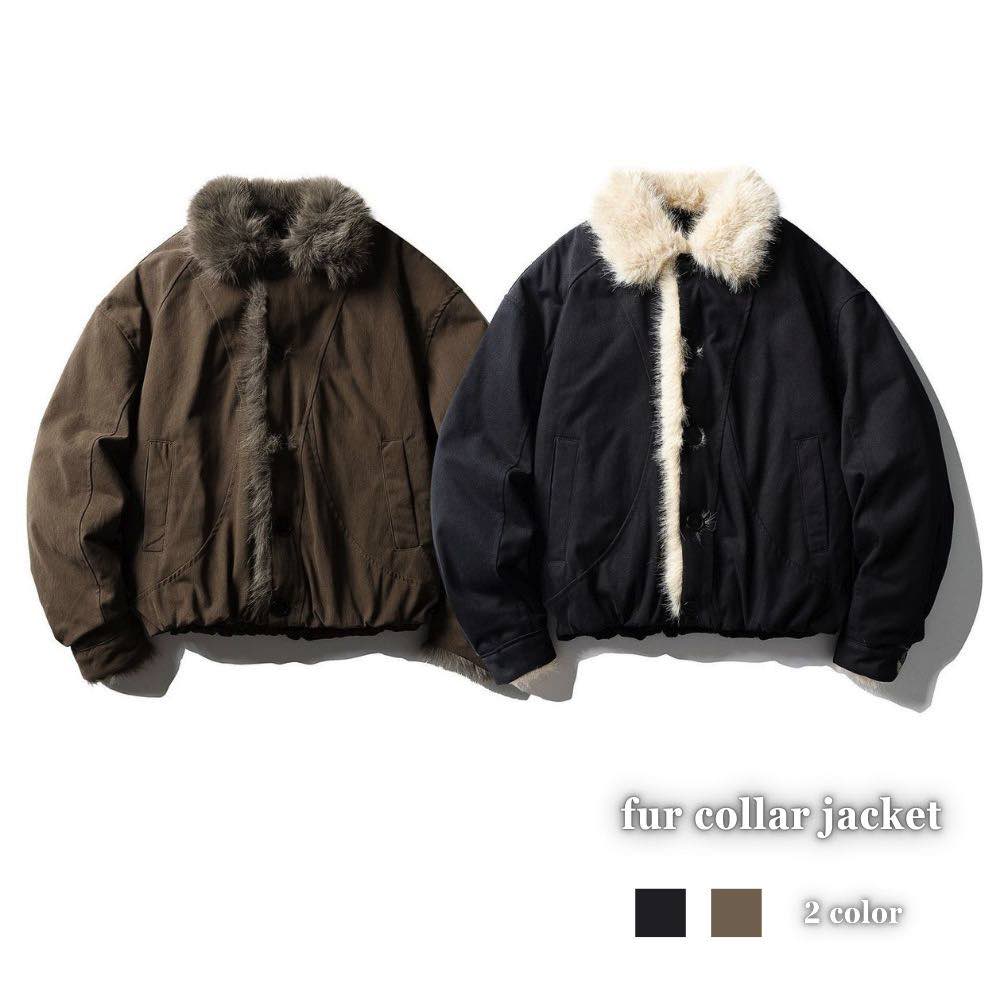 樂天商城 - ブルゾン メンズ ファーカラージャケット かっこいい 防寒 ジャケット おすすめ パーカー シニア 大きいサイズ ゴルフ ボア マウンテン 秋 中綿 冬 コーデ 作業着 ブランド ビジネス きれいめ ジャンパー 厚手 キルティング ウェア アウター コーデュロイ 春 40代