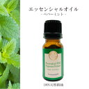 【ペパーミント】精油 10ml 爽快感 リフレッシュ 元気 癒し アロマ 自然 天然 エッセンシャルオイル シンプル 単体 葉