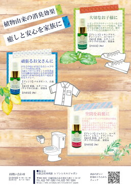 【詰替用】消臭スプレー シューズ & ソックス 靴 くつ下用 消臭 静菌 70ml ティートリー レモングラス ユーカリ プレゼント 足 汗 精油 エッセンシャルオイル