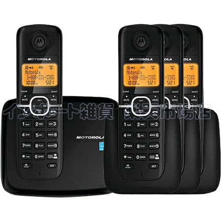 MOTOROLA モトローラ DECT 6.0 L604 L604M 電話 電話機 コードレス フォン ホームフォン