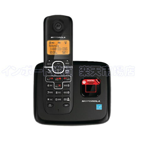 MOTOROLA モトローラ DECT 6.0 L701 L701M 電話 電話機 コードレス フォン ホームフォン