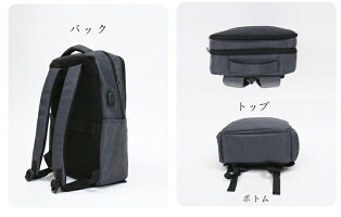 【送料無料】SLOTAMビジネスリュックメンズおすすめバックパックレディースPCバッグラップトップバックパックUSB充電ポート防水耐傷付きダークグレー