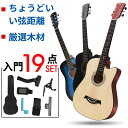 【送料無料】ギター 初心者 アコギ 20点セット 入門 アコースティックギター フォックギター タイプ 新品 初学者 子供 大人 簡単 クラシックギター 子供用 大人用