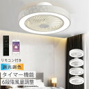 シーリングファン シーリングライト おしゃれ 調光扇風機 LED ファン 小型 玄関 引っ掛け おしゃれ 調光調色 リモコン付 APP対応 照明 無段階調光 3...
