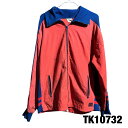 【中古】Odlo 長袖 トラックジャケット オレンジ ネイビー フルジップ ジャージ メンズ トップス 古着 TK10732