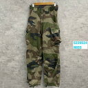 【中古】PAUL BOYE 迷彩 カモフラ 軍パン ミリタリーパンツ 60C 実寸W24in 8415145801620 USA 海外輸入 古着 S220524...