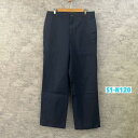 【中古】DSCP 実物 米軍 TROUSERS ネイビー 軍パン ミリタリーパンツ 36R×34 実寸W34in 8405-01-457-6938 USA 海外...