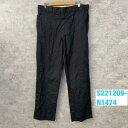 【中古】Dickies874 ブラック Original Fit