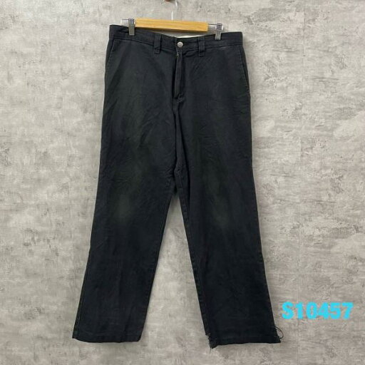 【中古】Dickies ブラック ジップフライ ワークパンツ 33UL 実寸W34in 2112272BK USA 海外輸入 古着 S10457 【中古】Dickies ブラック ジップフライ ワークパンツ 33UL 実寸W34in 2112272BK USA 海外輸入 古着 S10457