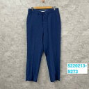 【中古】Bremen-Bowdon USA製 451Trousers 米軍 式典 ネイビー ドレスパンツ 33S 実寸W32in USA 海外輸入 古着 S22...