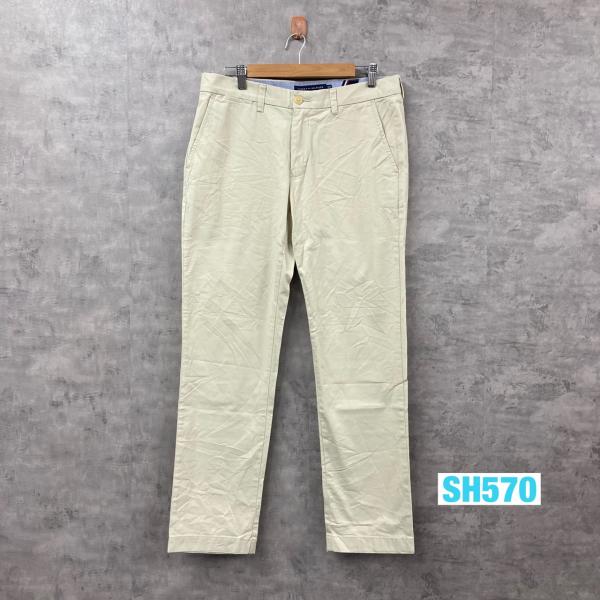 yÁzTOMMY HILFIGER zCgx[W CUSTOM FIT WbvtC `mpc 32/32 W34in RN77806 CA50900 USA COA Ò S220311-H570