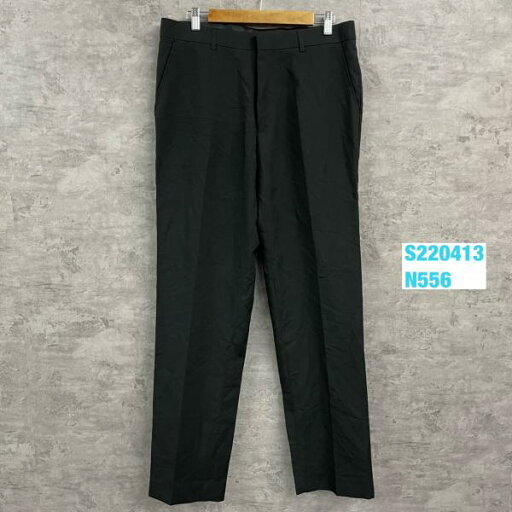 【中古】VITTORINO ブラック ジップフライ スラックスパンツ 34×32 実寸W34in USA 海外輸入 古着 S220413-N556 【中古】VITTORINO ブラック ジップフライ スラックスパンツ 34×32 実寸W34in USA 海外輸入 古着 S220413-N556