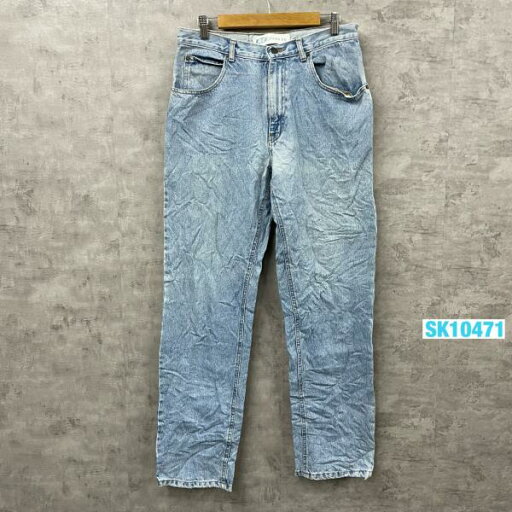 【中古】RT JEANS Co. ライトブルー ジップフライ デニムジーンズパンツ 実寸W32in USA 海外輸入 古着 SK10471 【中古】RT JEANS Co. ライトブルー ジップフライ デニムジーンズパンツ 実寸W32in USA 海外輸入 古着 SK10471