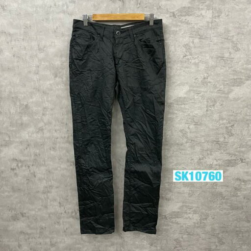 【中古】celio C25 ブラック ジップフライ 股上浅 スリム デニムジーンズパンツ 薄手 32×32 実寸W31in USA 海外輸入 古着 SK10760 【中古】celio C25 ブラック ジップフライ 股上浅 スリム デニムジーンズパンツ 薄手 32×32 実寸W31in USA 海外輸入 古着 SK10760