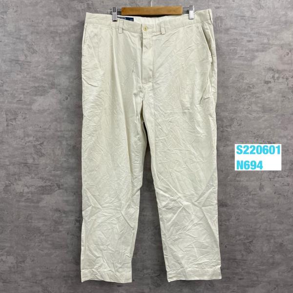 yÁzPOLO CHINO RalphLauren zCg WbvtC `mpc 38/30 W38in RN41381 USA COA Ò S220601-N694