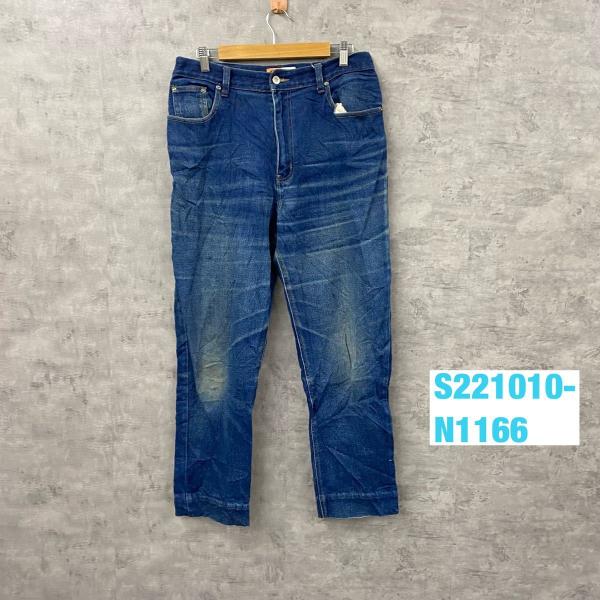 yÁzJEANS WEST u[ WbvtC Xgb` fjW[Ypc 15 W33in USA COA Ò S221010-N1166