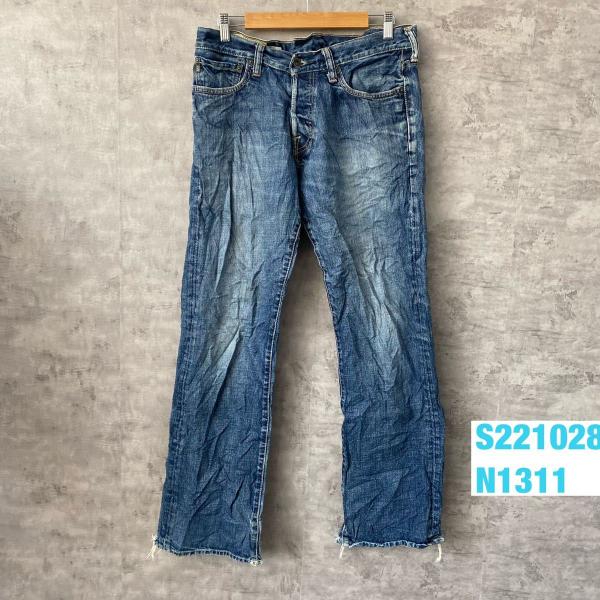 【中古】ABERCROMBIE&FITCH ブルー LOWRISE 