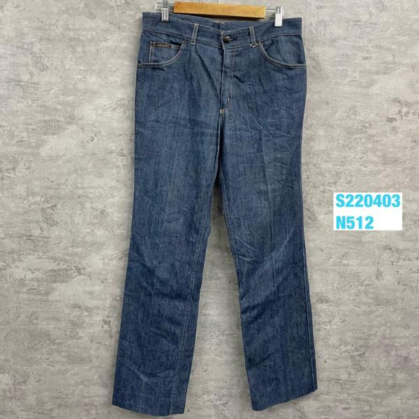 【中古】DENVER ブルー ジップフライ デニムジーンズパンツ 42 実寸W32in USA 海外輸入 古着 S220403-N512