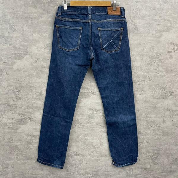 【中古】kulte ブルー ボタンフライ デニムジーンズパンツ 30 実寸W30in USA 海外輸入 古着 S220417-N581