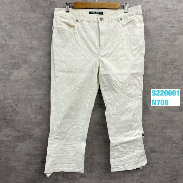 yÁzLauren Jeans zCg WbvtC fjW[Ypc 12 W34in USA COA Ò S220601-N708