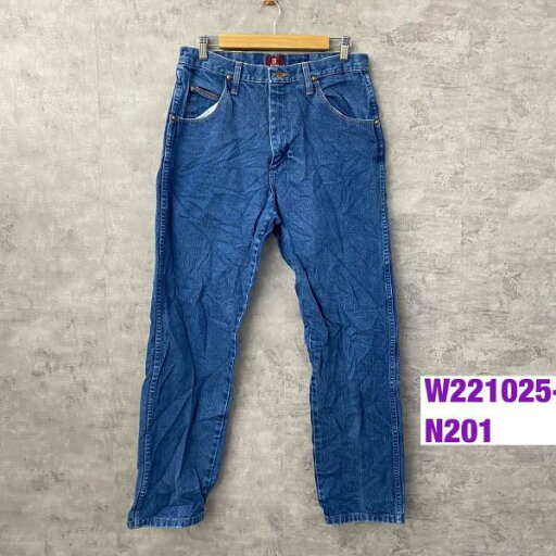 【中古】Wrangler ブルー リラックス ジップフライ デニムジーンズパンツ 32×32 実寸W31in 31MWZPW USA 海外輸入 古着 W221025-N201 【中古】Wrangler ブルー リラックス ジップフライ デニムジーンズパンツ 32×32 実寸W31in 31MWZPW USA 海外輸入 古着 W221025-N201