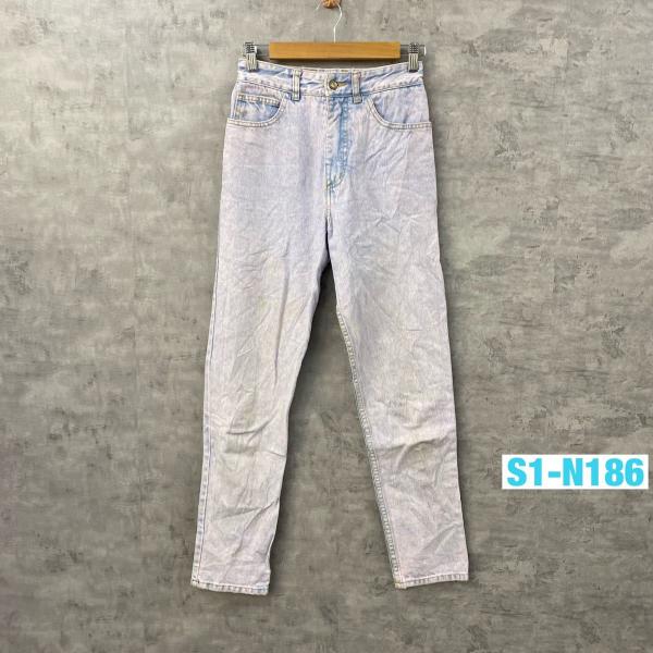 šGUESS JEANS USA ֥롼 ԥ åץե饤 ǥ˥ॸ󥺥ѥ 28 W24in ǥ STYLE1050 USA ͢  S1-N186