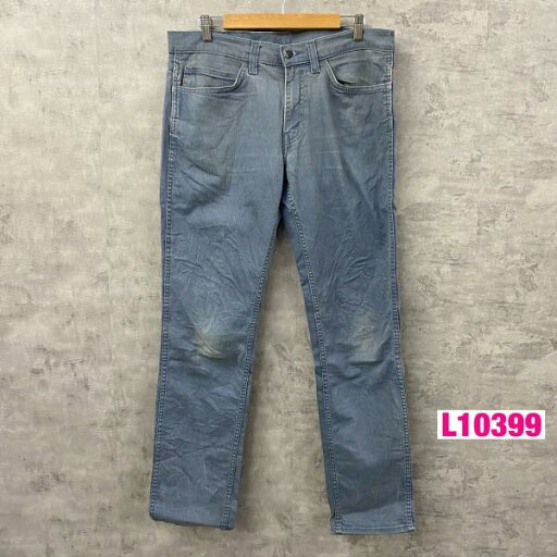 【中古】Levi's511TM ブルー ジップフライ カラーデニムジーンズパンツ 黒タブ 黒パッチ W34L34 実寸36in 84511-0088 USA 海外輸入 古着 L10399 【中古】Levi's511TM ブルー ジップフライ カラーデニムジーンズパンツ 黒タブ 黒パッチ W34L34 実寸36in 84511-0088 USA 海外輸入 古着 L10399