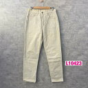 【中古】Levi's882 02 ベージュ カラーデニムジーンズパンツ オレンジタブ ジップフライ W32L32 実寸30in 882-0225 USA 海外輸入 古着 L10423(4)