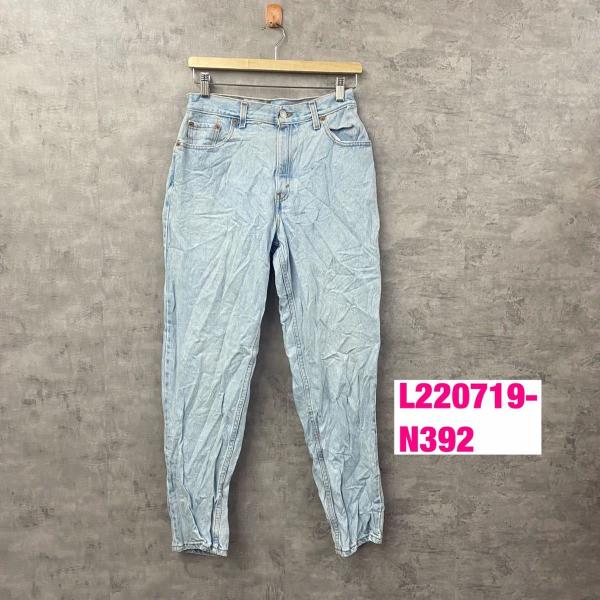 yÁz90s Levi's550TM LVR Cgu[ bNX e[p[h fjW[Ypc 8REG W28in 15551-4833 USAÒ L220719-N392