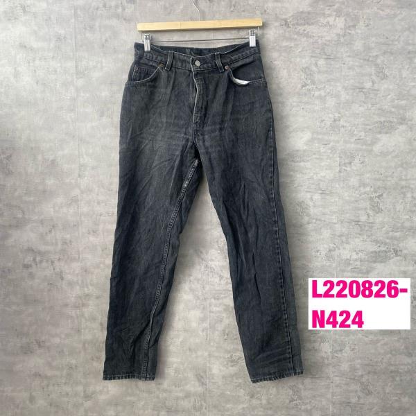 yÁz90s Levi's950 USA bNX e[p[h ubN fjW[Ypc 11 JR W29in 10950-4159 USA COA Ò L220826-N424