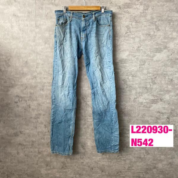 šLevi's504TM 饤ȥ֥롼 åץե饤 ǥ˥ॸ󥺥ѥ W32L34 W36in ֥ 29990-0034 USA ͢  L220930-N542