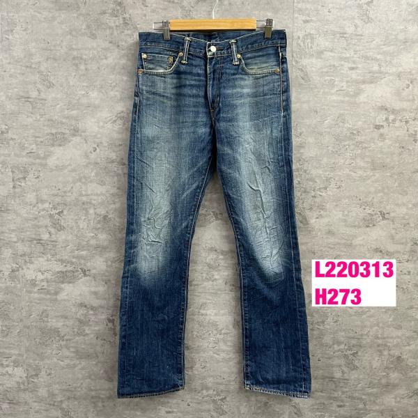 šLevi's504TM ֥롼 åץե饤 ǥ˥ॸ󥺥ѥ W31L32 29990-0413 ֥ USA ͢  L220313-H273