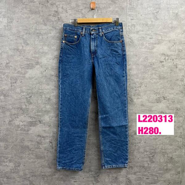 šLevi's504TM ֥롼 åץե饤 ǥ˥ॸ󥺥ѥ W32L30 ֥ 00504-0207 USA ͢  L220313-H280