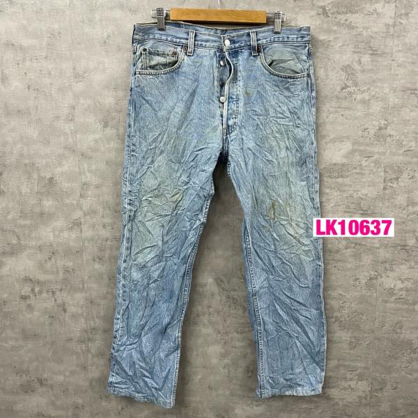 Levi's501 USA Cgu[ {^tC fjW[Ypc W34L30 W33in ԃ^u 501-0193 USA COA Ò LK10637