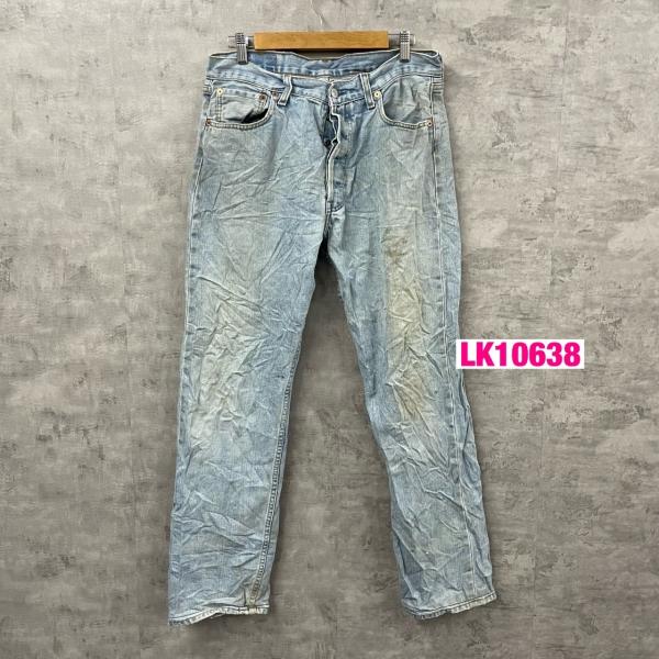 Levi's501 Cgu[ {^tC fjW[Ypc W34L34 W33in ԃ^u 005010106 USA COA Ò LK10638